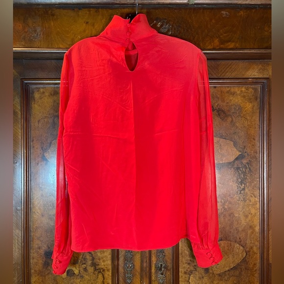 Prabal Gurung Nigh Neck Silk blouse EUC - Picture 2 of 6